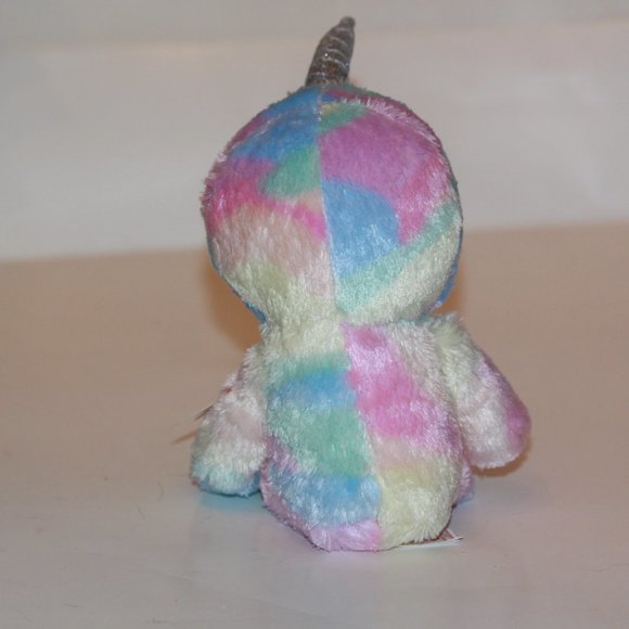 TY BEANIE BOOS COOPER Rainbow Unicorn Sloth MWMT 6 inch - Picture 2 of 3